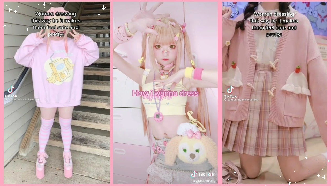 ✨kawaii outfit ideas tiktok compilation✨(ʃƪ＾3＾）☆ﾟ.*･｡ﾟ