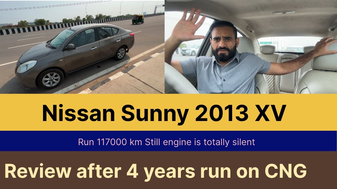 Nissan sunny review | CNG in Nissan sunny | second hand nissan sunny| #nissansunny
