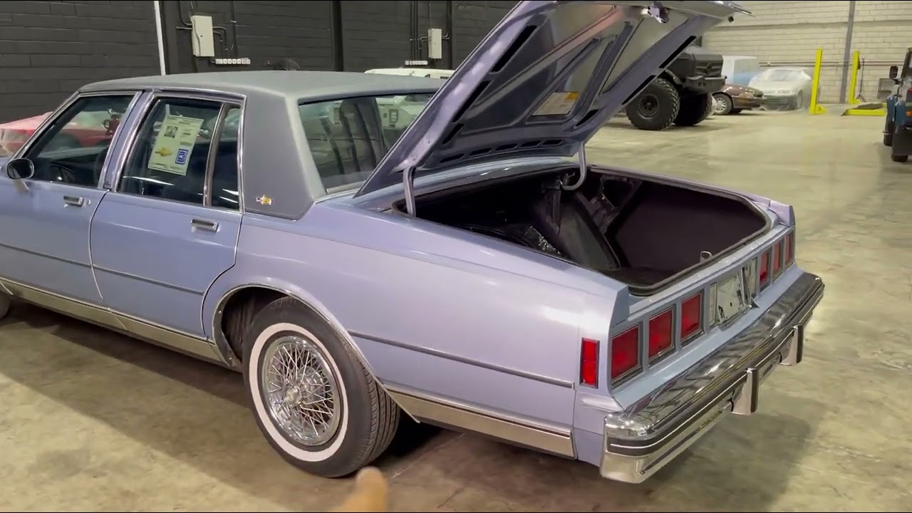 1984 Chevrolet Caprice شفرولية كابريس وارد كندا في مزاد صفقة