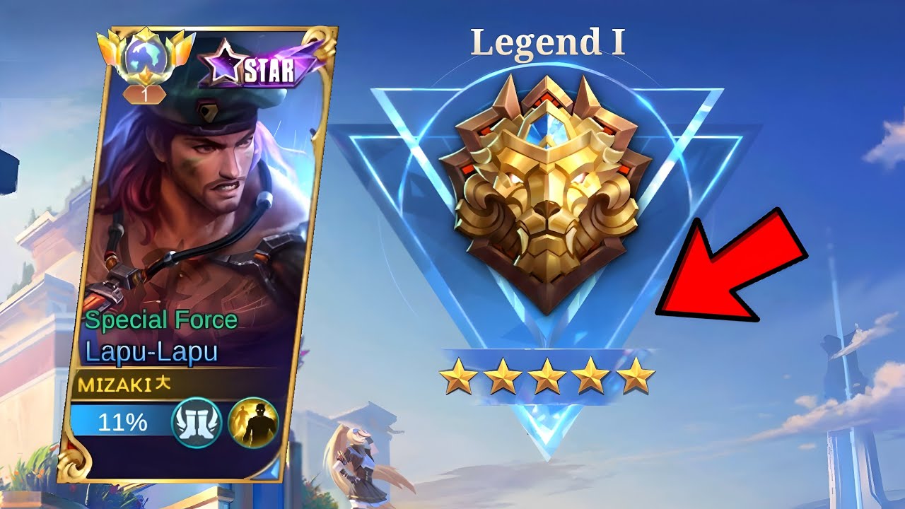 MY LAST LAPU-LAPU MATCH TO REACH MYTHIC!! (win or lose?)