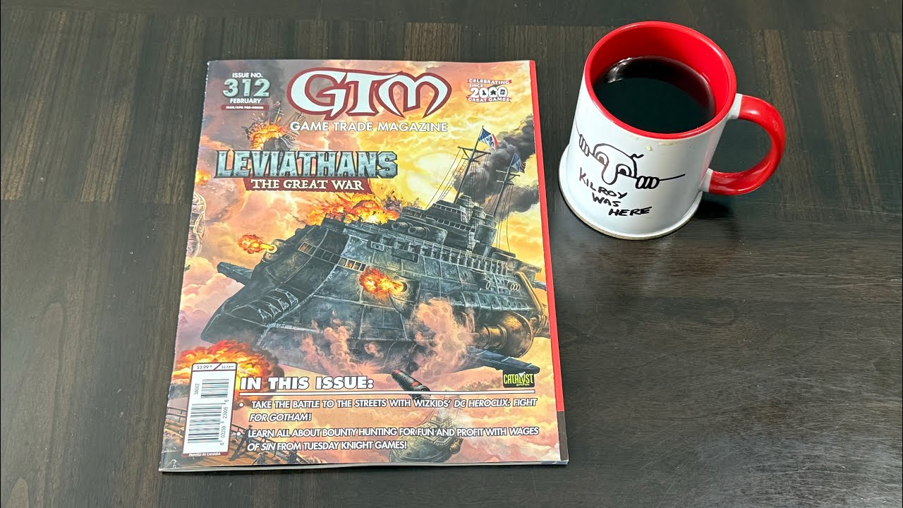 Coffee with Kilroy - Game Trade Magazine Issue No. 312 (GTM)