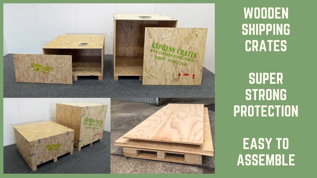 Custom Wooden Shipping Crates & Freight Boxes