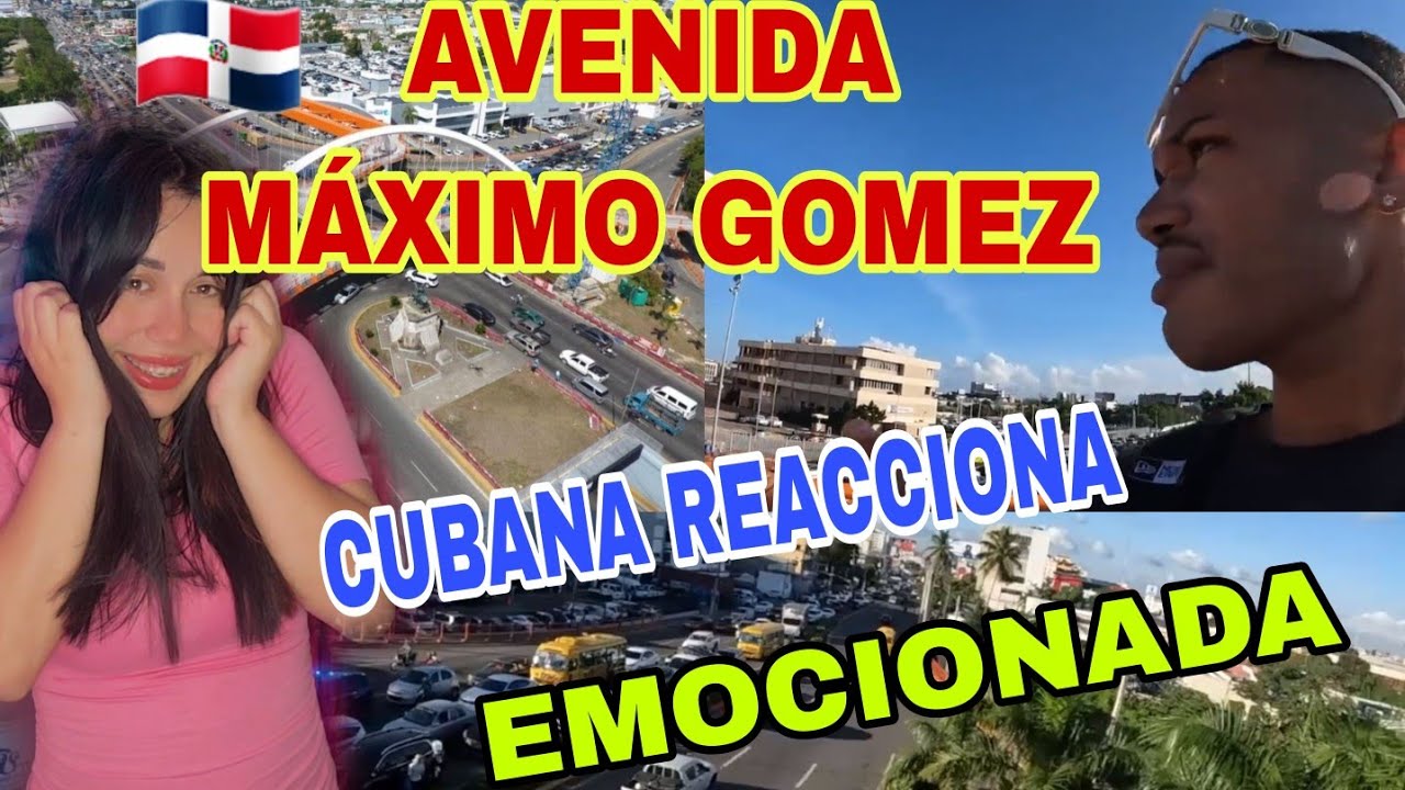 TRANSPORTE EN REPÚBLICA DOMINICANA 🇩🇴ESTO ES UNA LOCURAD EMOCIÓN 🤯😍😲CUBANA REACCIONA