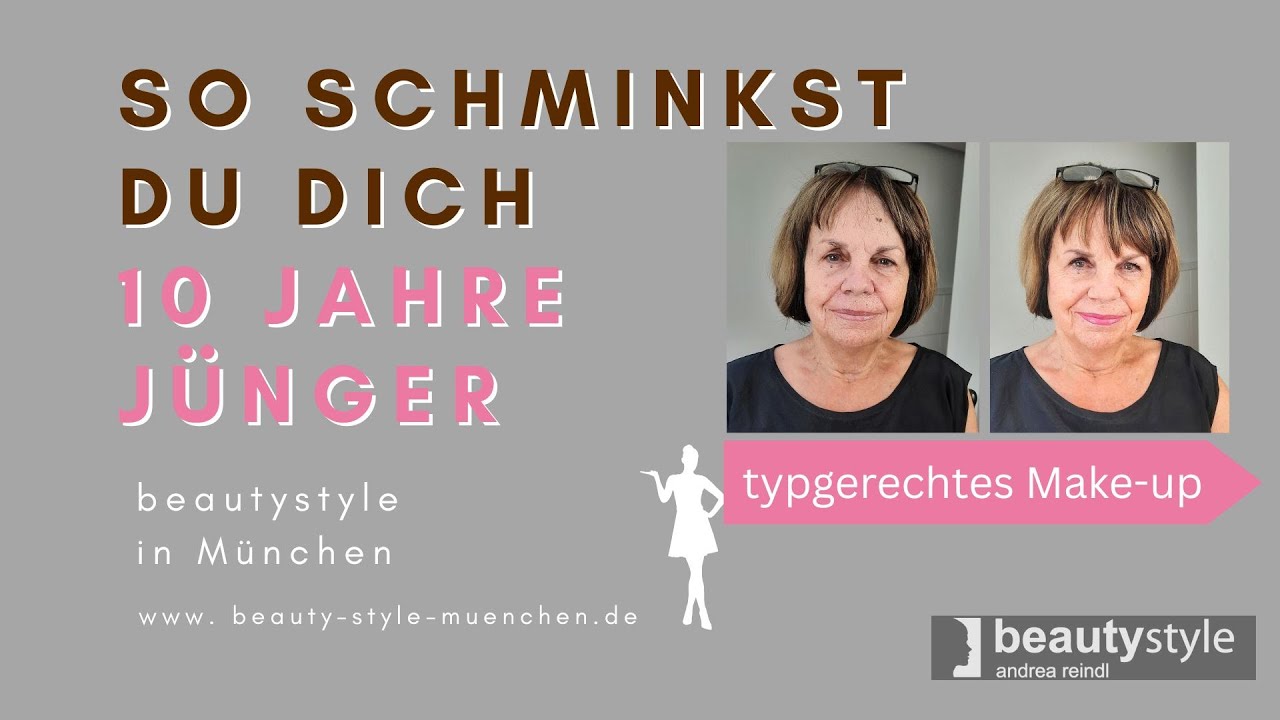 So schminkst Du dich 10 Jahre jünger ✨