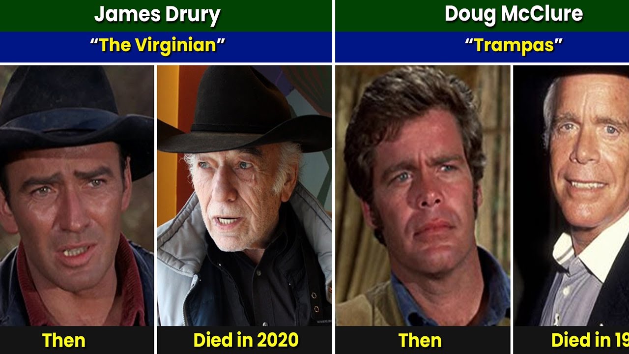 The Virginian (1962) Cast Then and Now 2025