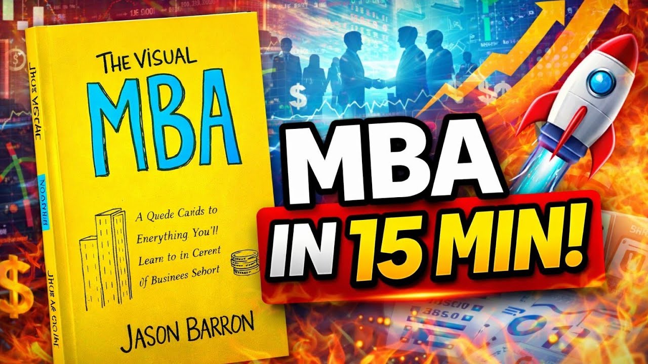 MBA in 15 Minutes 🔥 | The Visual MBA Book Summary in Hindi