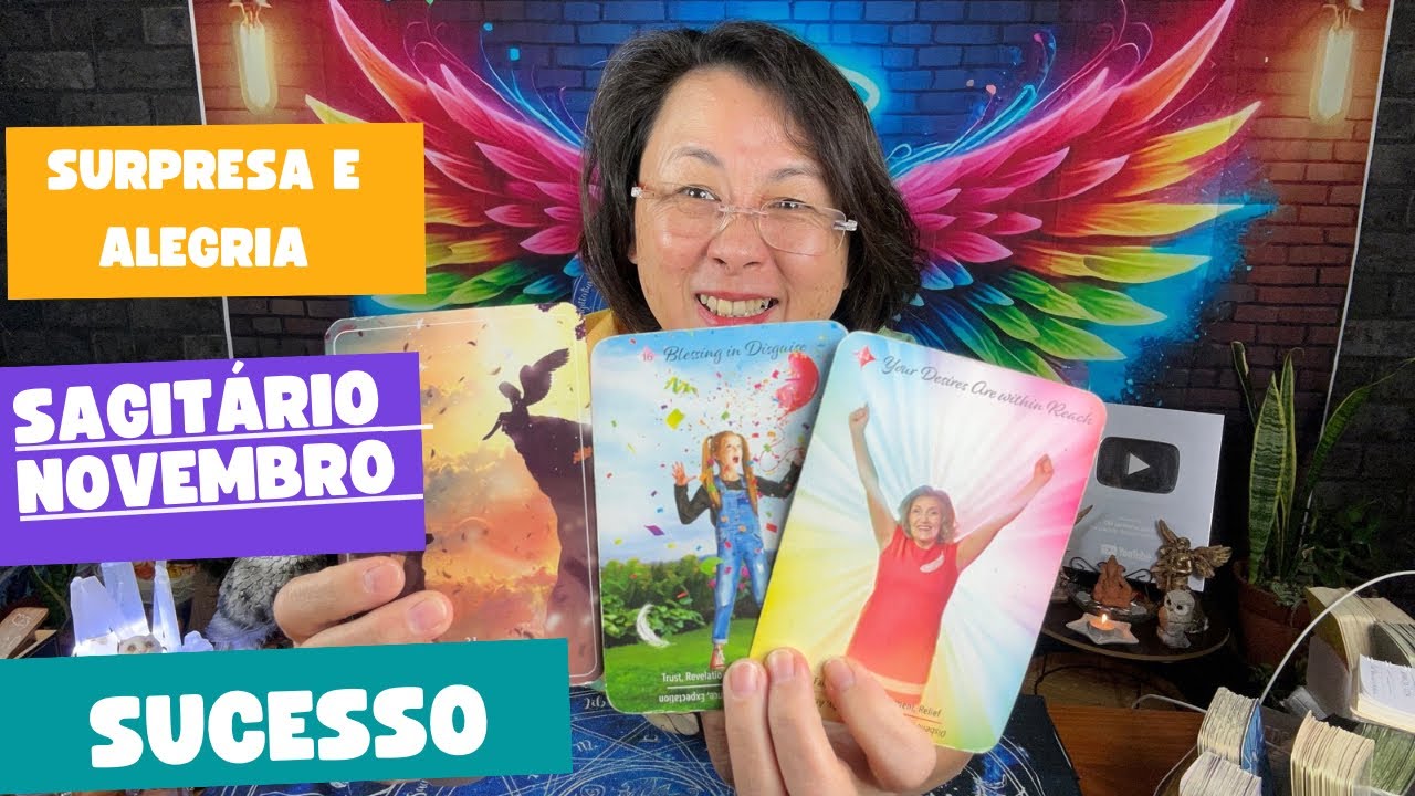 Sagit&aacute;rio ♐️ NOVEMBRO FOCO 🧘 SUCESSO E ABUND&Acirc;NCIA 