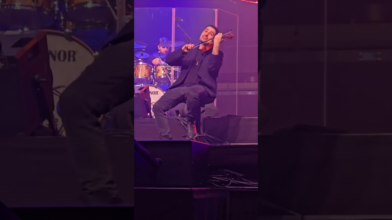 David Garrett. Tour Millennium Symphony Berlín 29.03.25 Soundcheck The Joker and the Queen  ❤️🎻🎶🫶