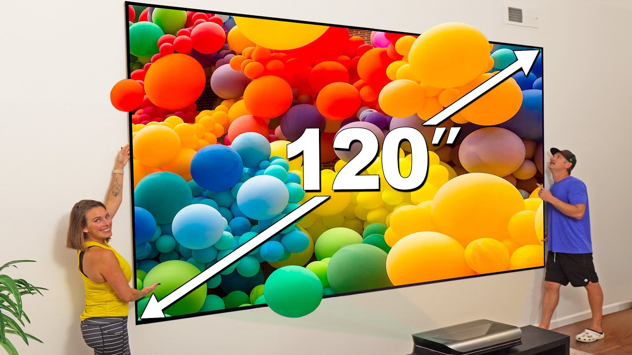Гигантский 120-дюймовый лазерный телевизор — AWOL LTV-2500