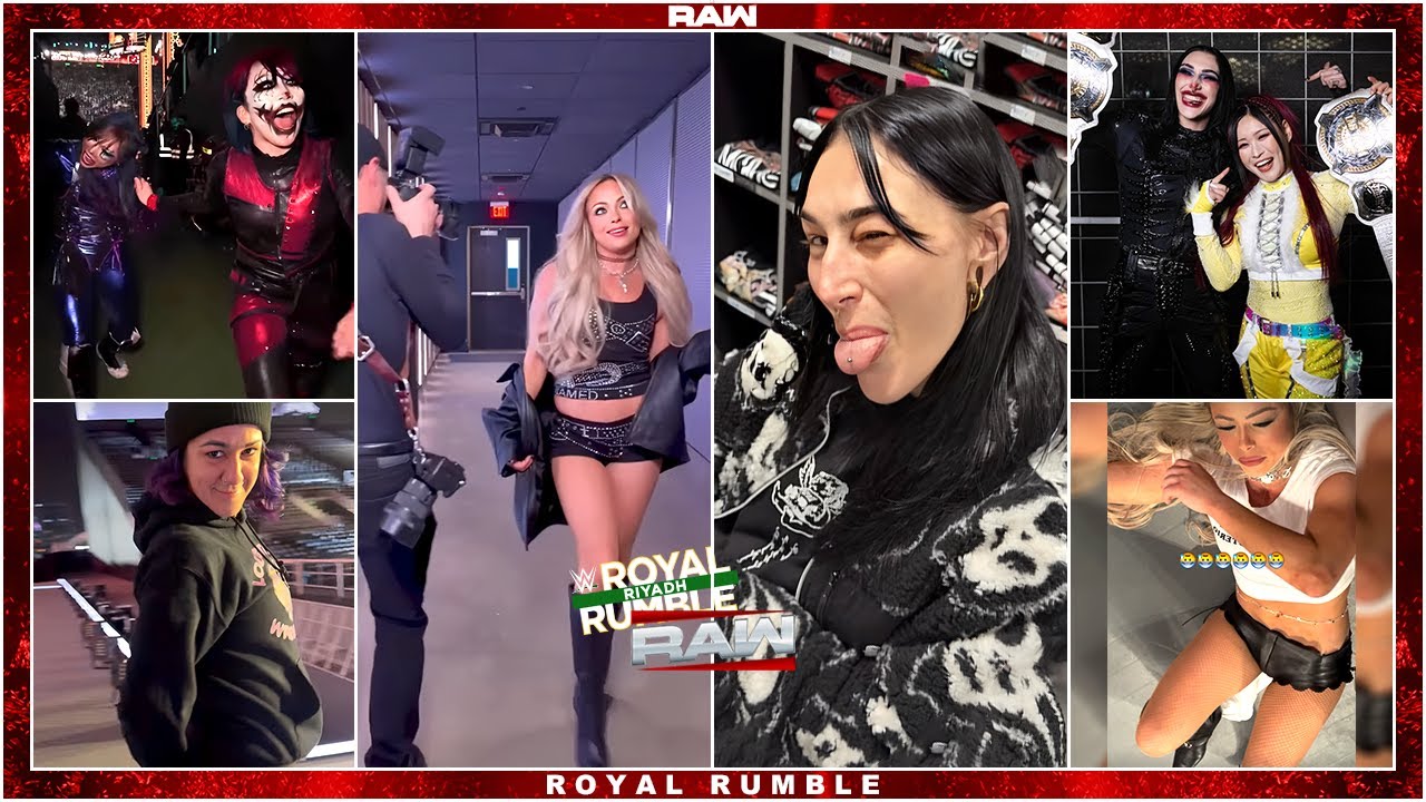 Behind RAW & ROYAL RUMBLE | WWE Superstars Behind the Scenes on RAW & Royal Rumble