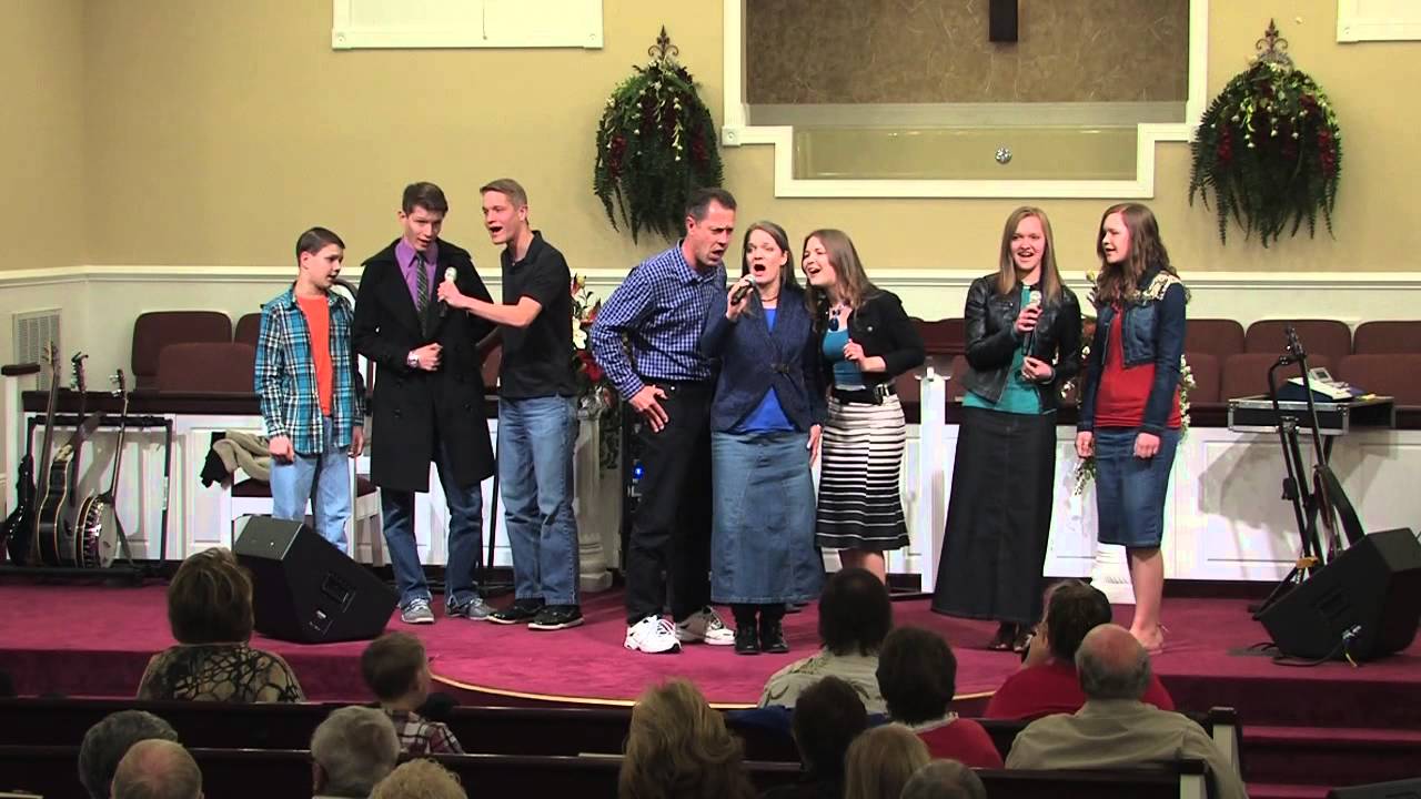 The Allen Family at Croom-A-Coochee Baptist Church