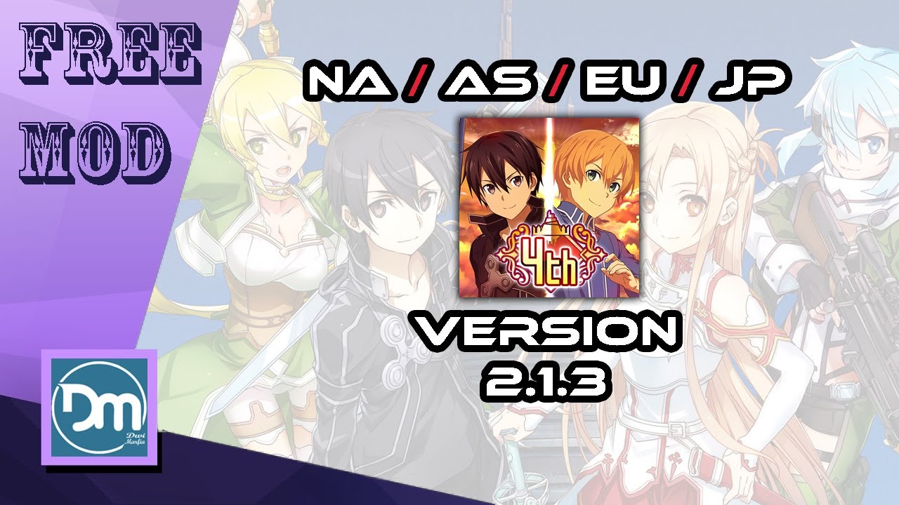 SAO: Memory Defrag 2.1.3 Mod Apk (NA/AS/EU/JP) - God Mode/ Infinite Mana/ High Attack​​