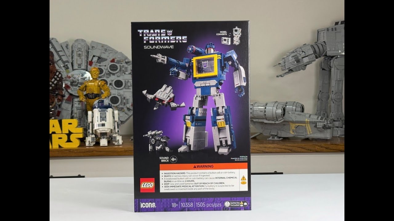 LEGO Icons set 10358 - Soundwave
