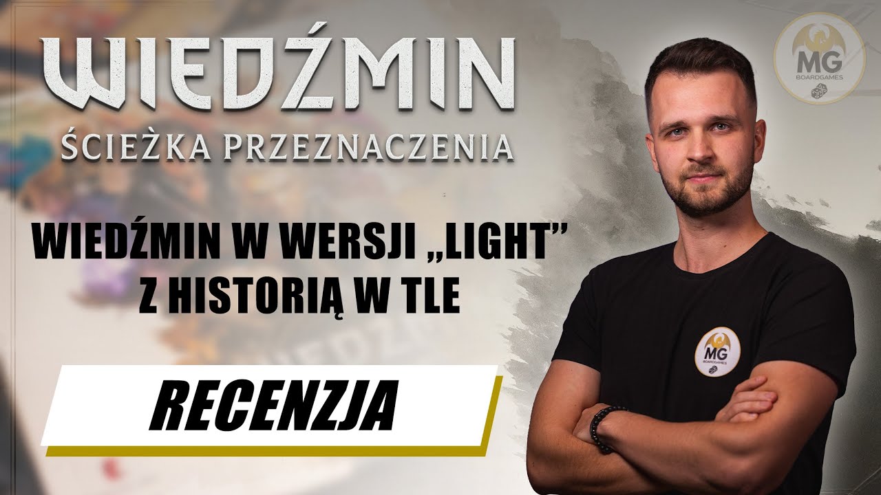 WIEDŹMIN: ŚCIEŻKA PRZEZNACZENIA - Opinia | Zasady | Lekkie euro z historią w tle