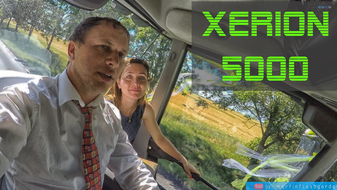 Xerion 5000 odprowadzanie na bazę do Ani i Wojtka