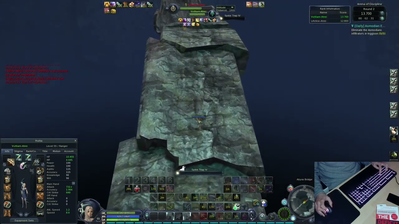[Classic 2.4] Arena Ranger vs. Chanter (Lifeline)