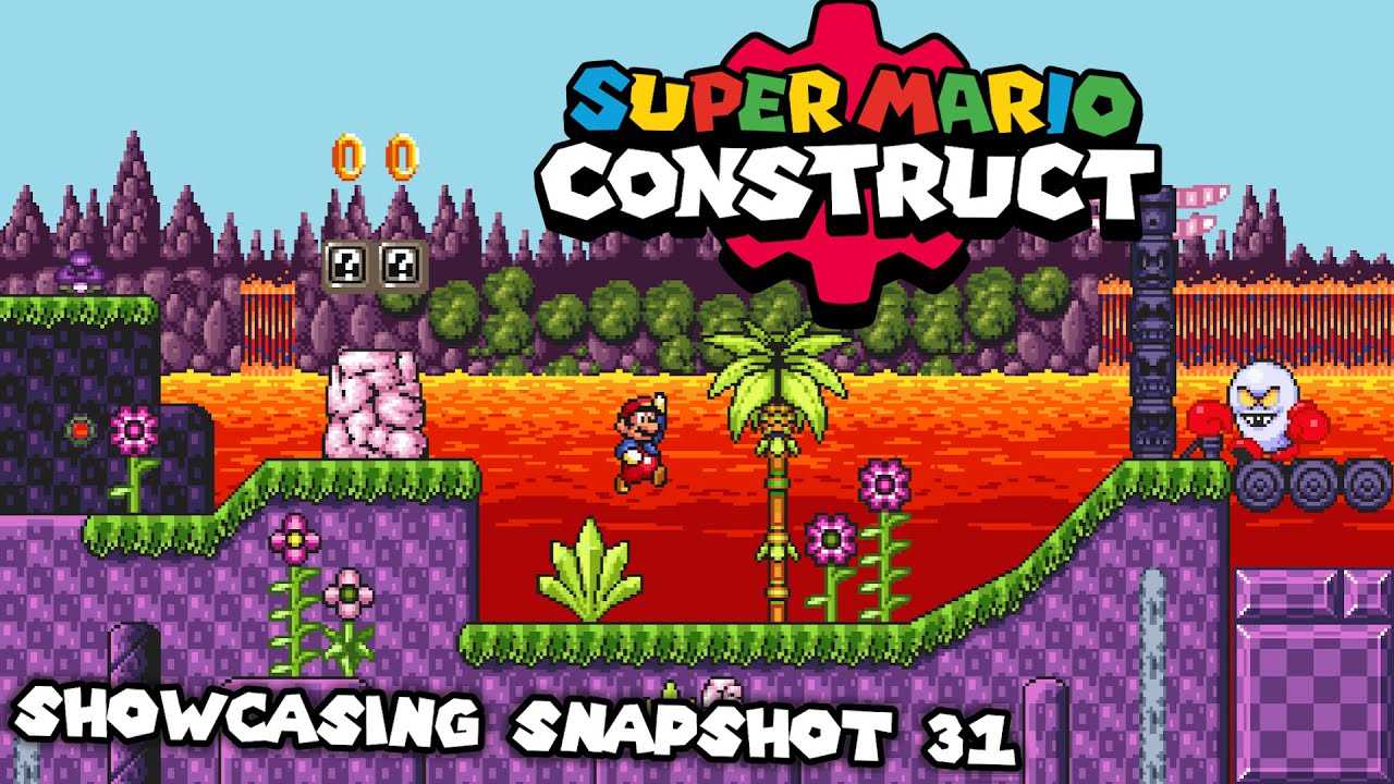 Super Mario Construct V8: Showcasing Snapshot 31