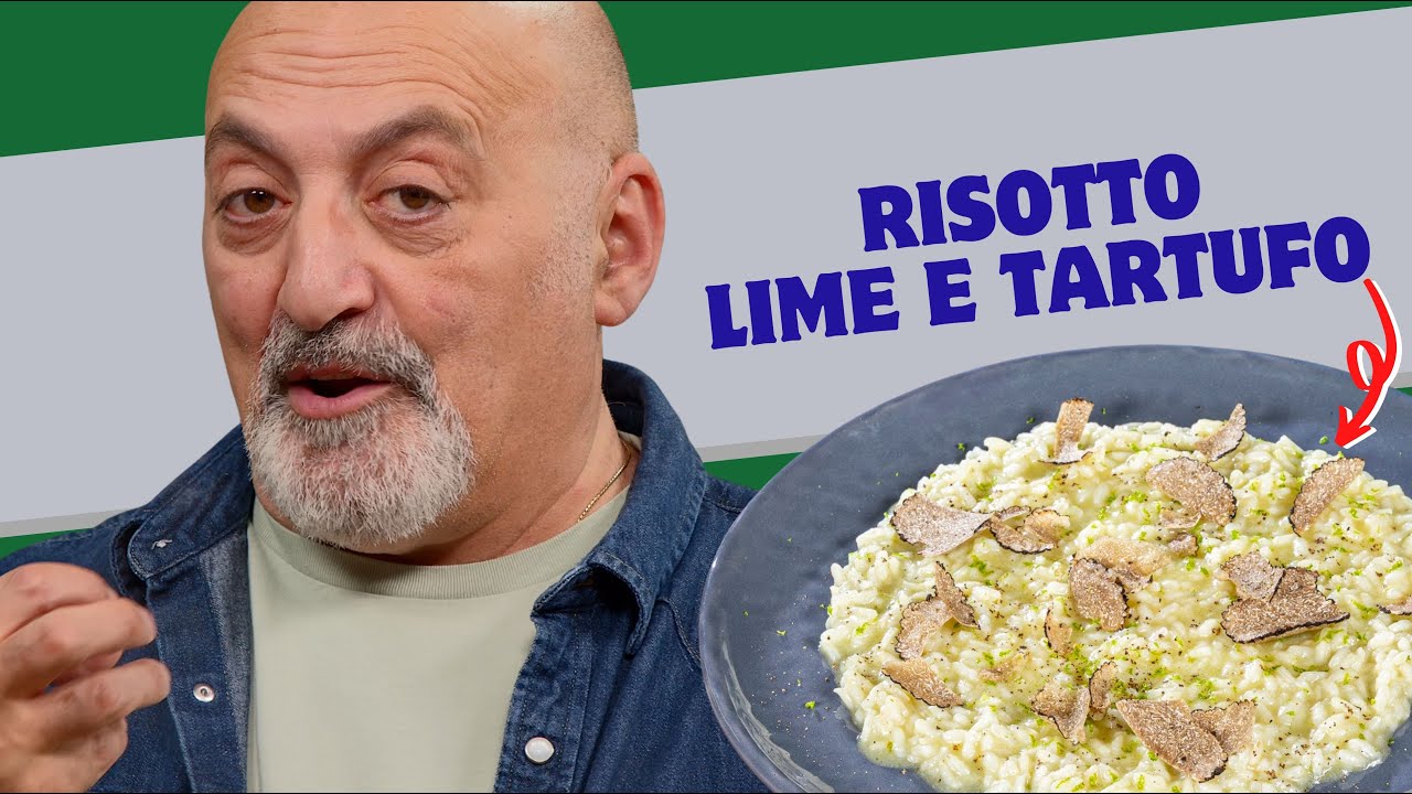 Risotto lime e tartufo