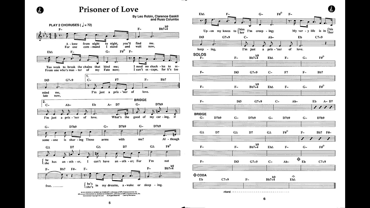Prisoner Of Love (Play Along)