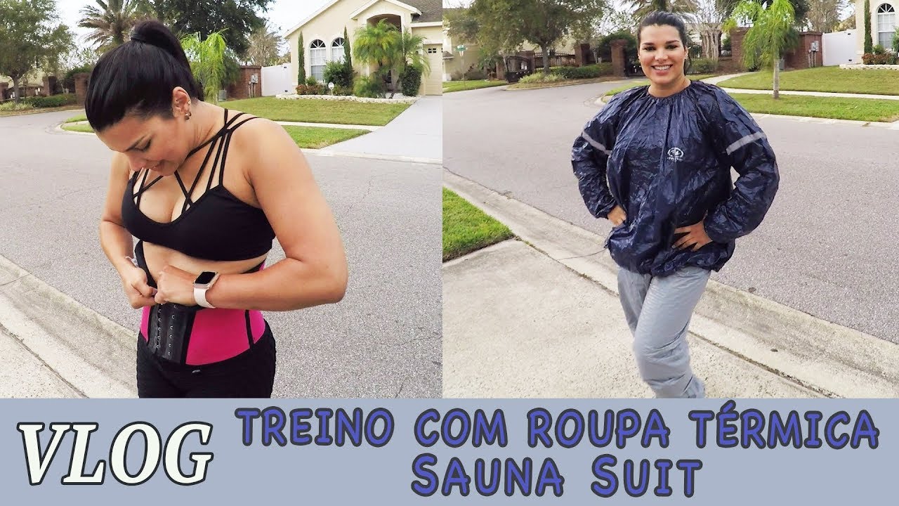 Treino com Roupa Térmica | Sauna Suit