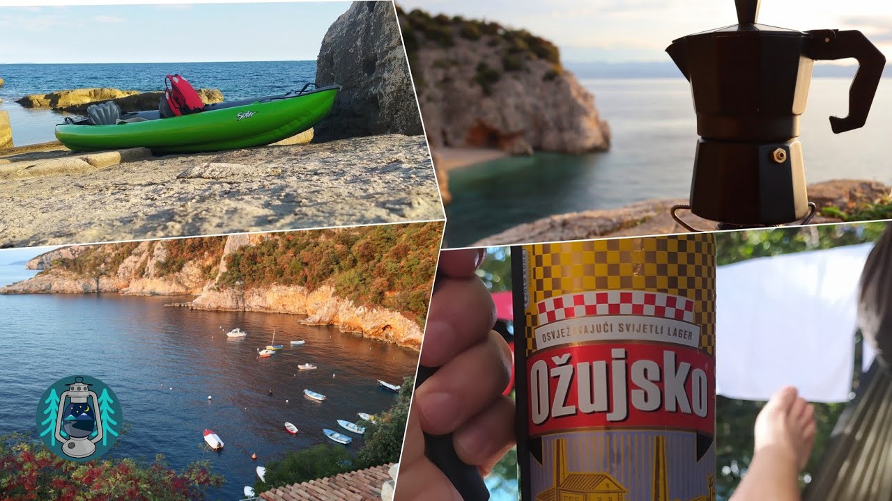 VADKEMPING Horvátországban? - Cápafrász felfújható kajakkal az azúrkék Adrián ;-)