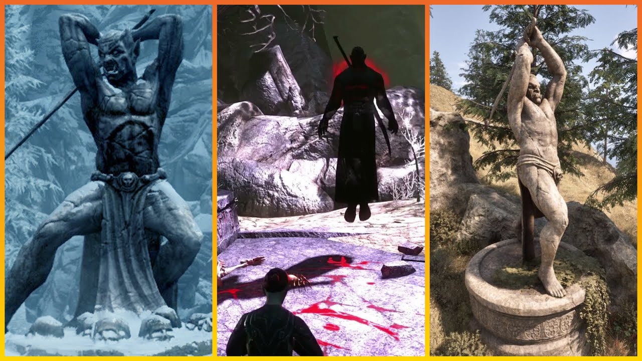 Malacath w Oblivion vs Skyrim vs Elder Scrolls Online