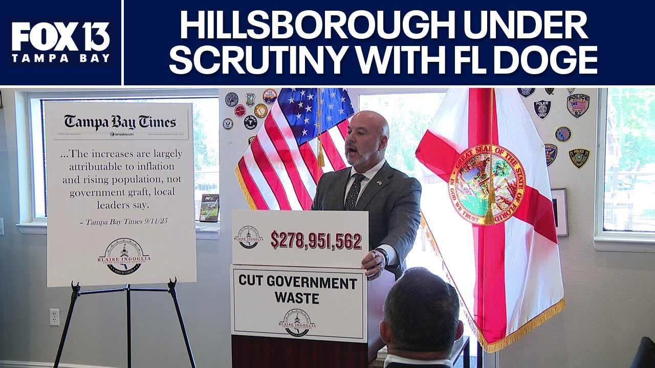 Nearly $279M in Hillsborough flagged by Florida DOGE