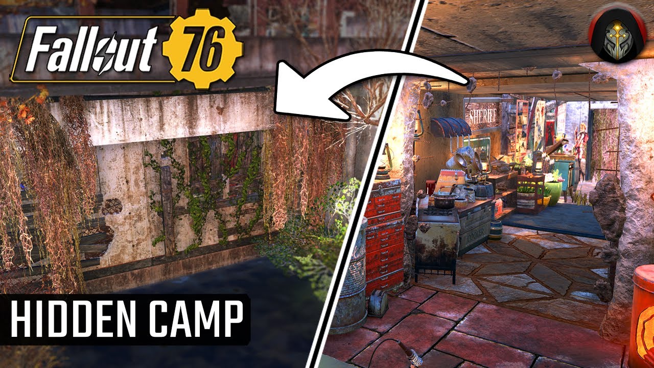 FALLOUT 76 | Hidden Camp - [Harper's Ferry Bridge].