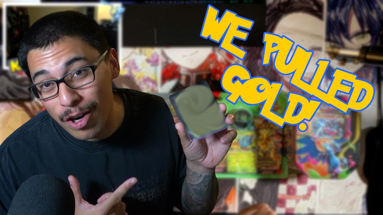 GOLD! GOLD! GOLD! Ascended Heroes and Mega Charizard Tins Opening!