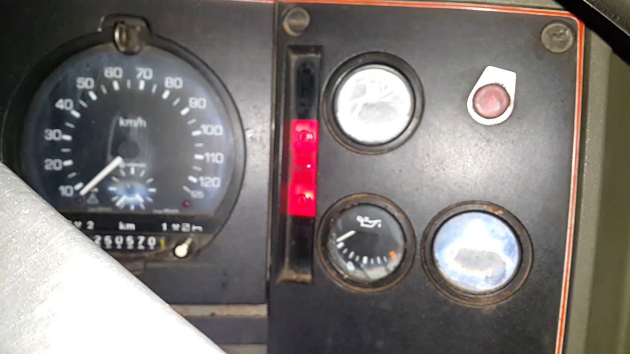Ford Cargo 1989 cold start -1°C
