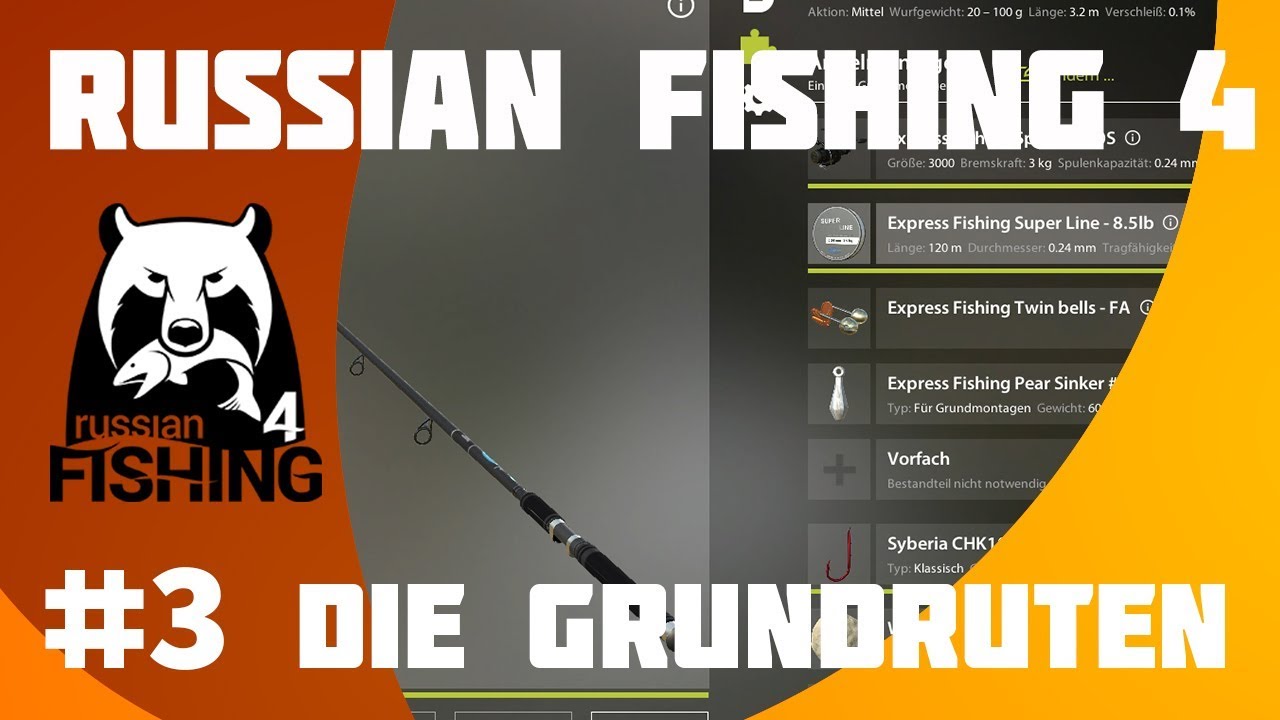 RUSSIAN FISHING 4 #3 Grundruten
