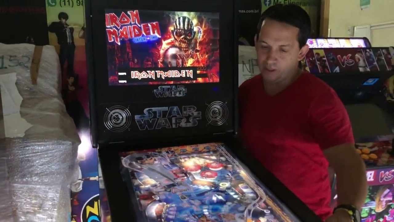 Pinball digital 32 polegadas com ficheiro. ( @mr.fliperamas)