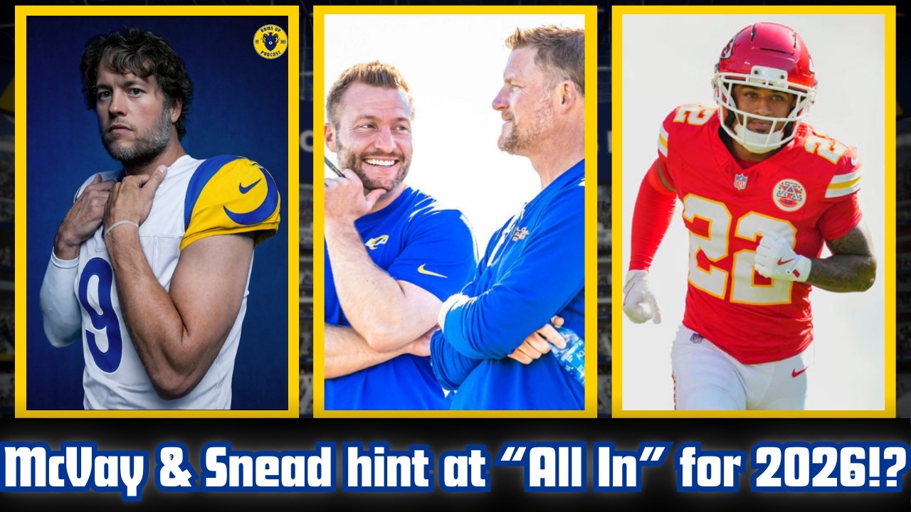 L.A. Rams' McVay and Snead hint at possible BIG MOVES for the 2026 NFL Season!