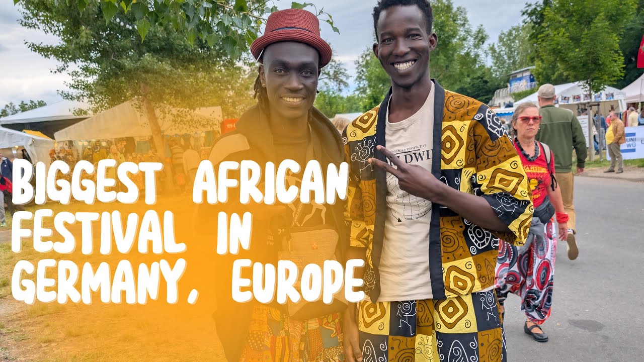 We went to the biggest African festival in Wurzburg, Germany and did not expect THIS