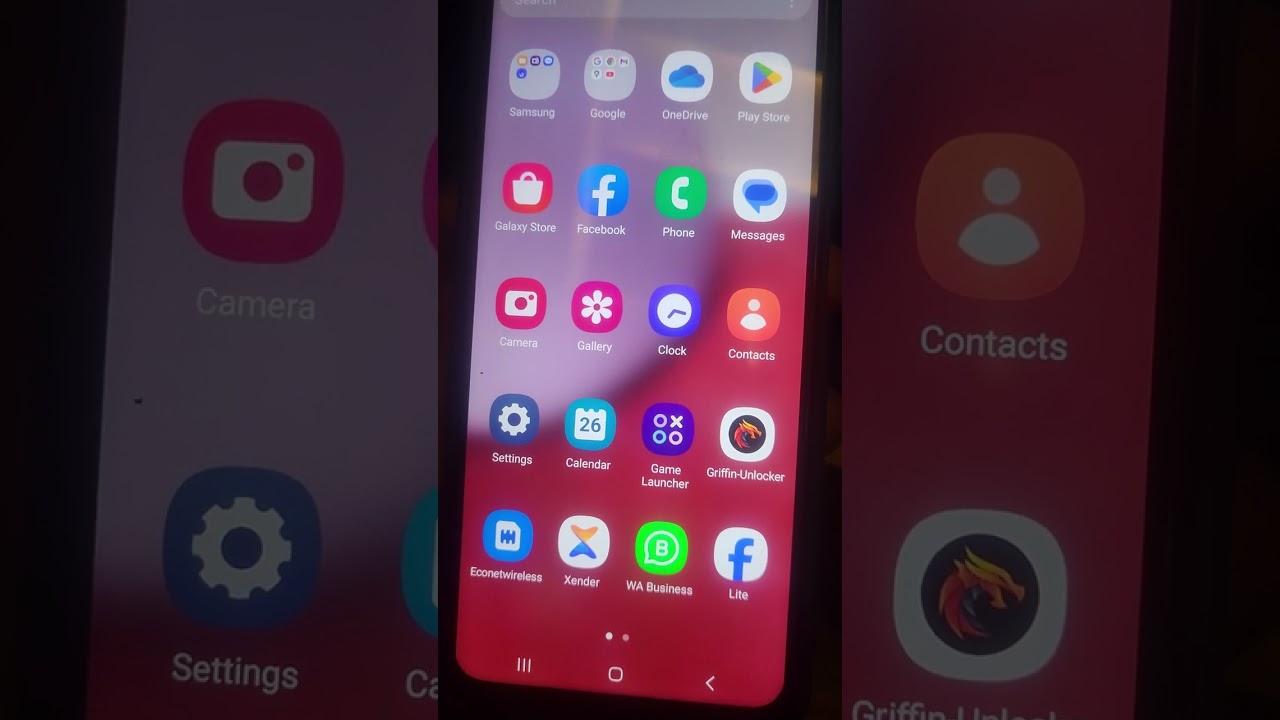 Samsung service provider update -restart message