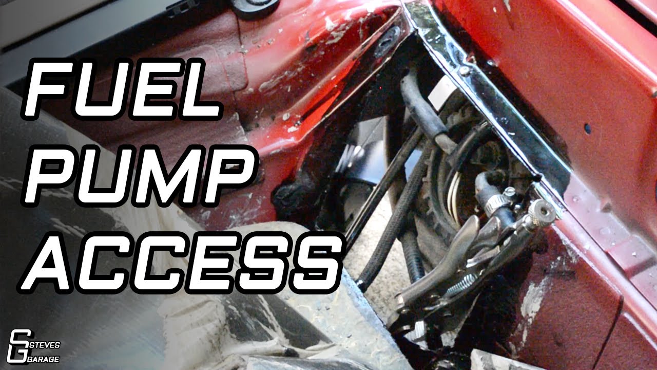 Fuel Pump Access Hole - AWD P80 Volvo