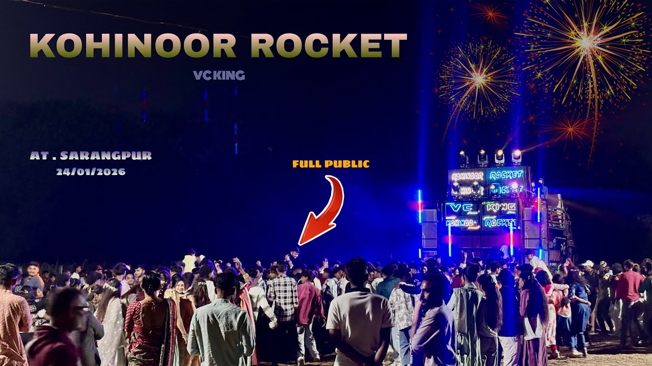 Kohinoor Star Band || न्यू खटाली टिमली || AT. SARANGPUR || 24/01/2026 🔴 @Piyushhh_15_yt 