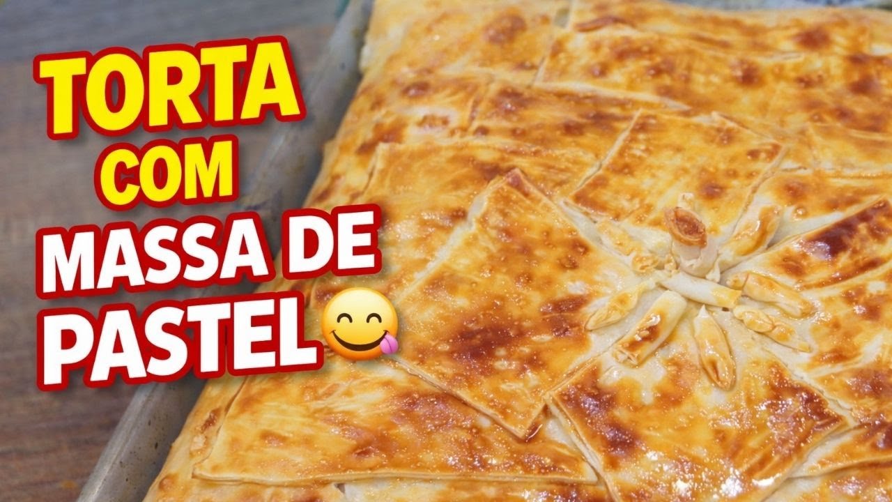 Torta de Massa de Pastel