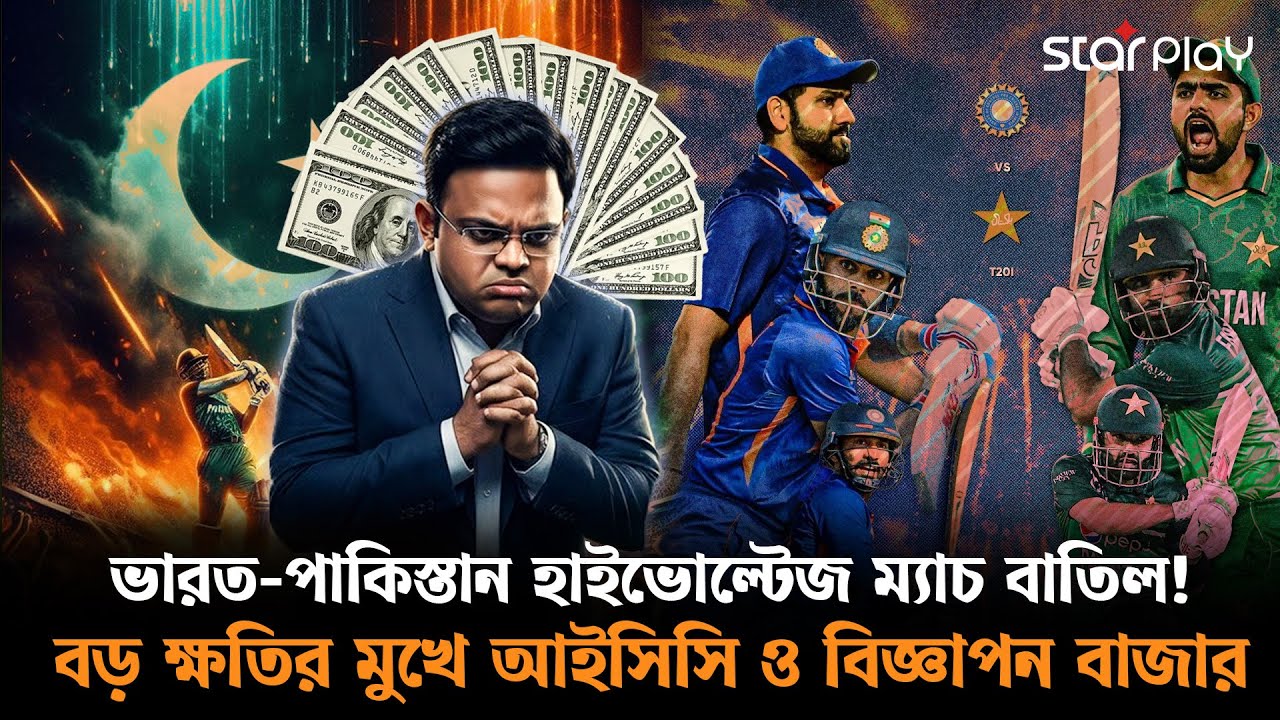 নিরাপত্তা অজুহাত না কি পাল্টা চাল? বিশ্বকাপের ময়দানে ভারত-পাকিস্তান স্নায়ুযু'দ্ধ | Star Play