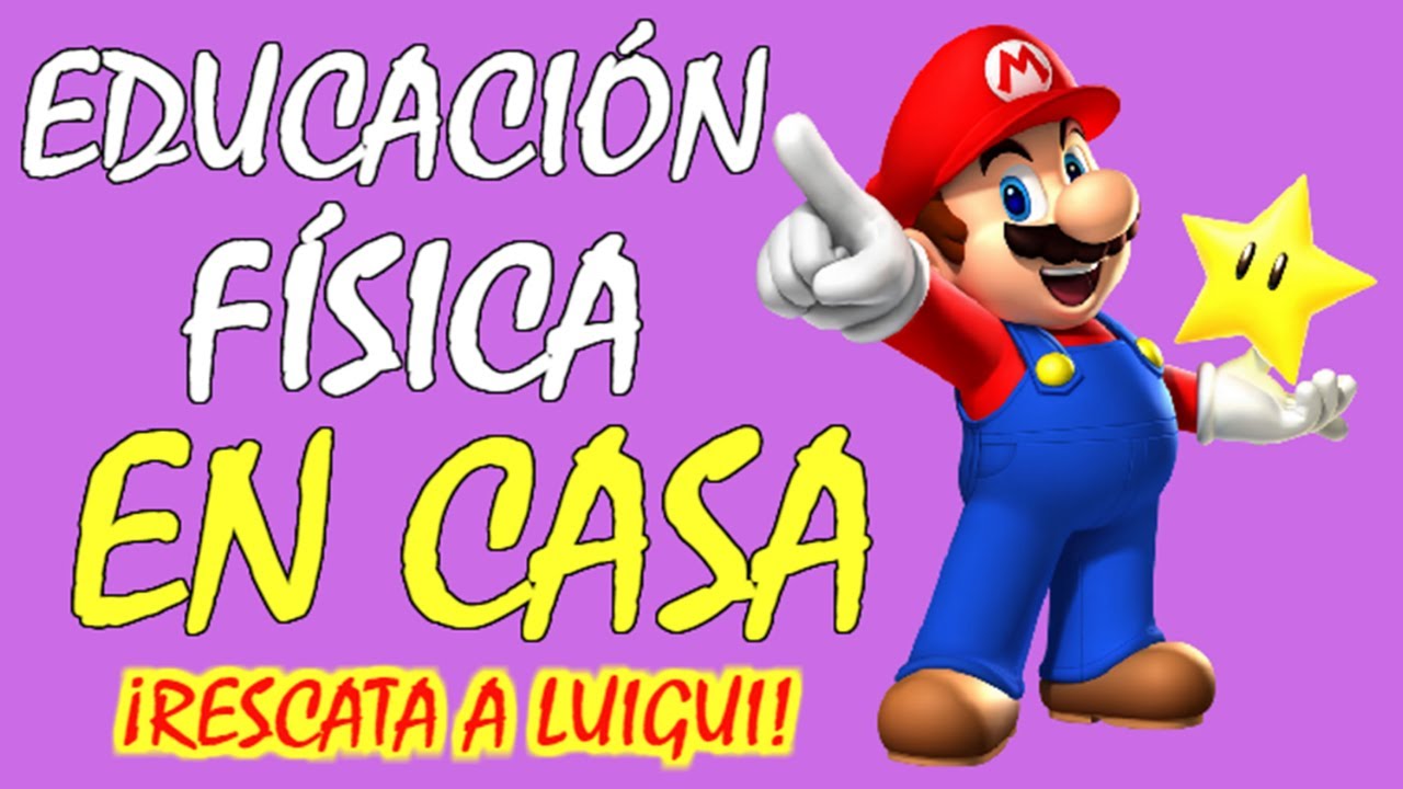 😱EJERCICIO FÁCIL y DIVERTIDO para NIÑOS en CASA con MÚSICA y CARICATURAS EDUCACIÓN FÍSICA en FAMILIA