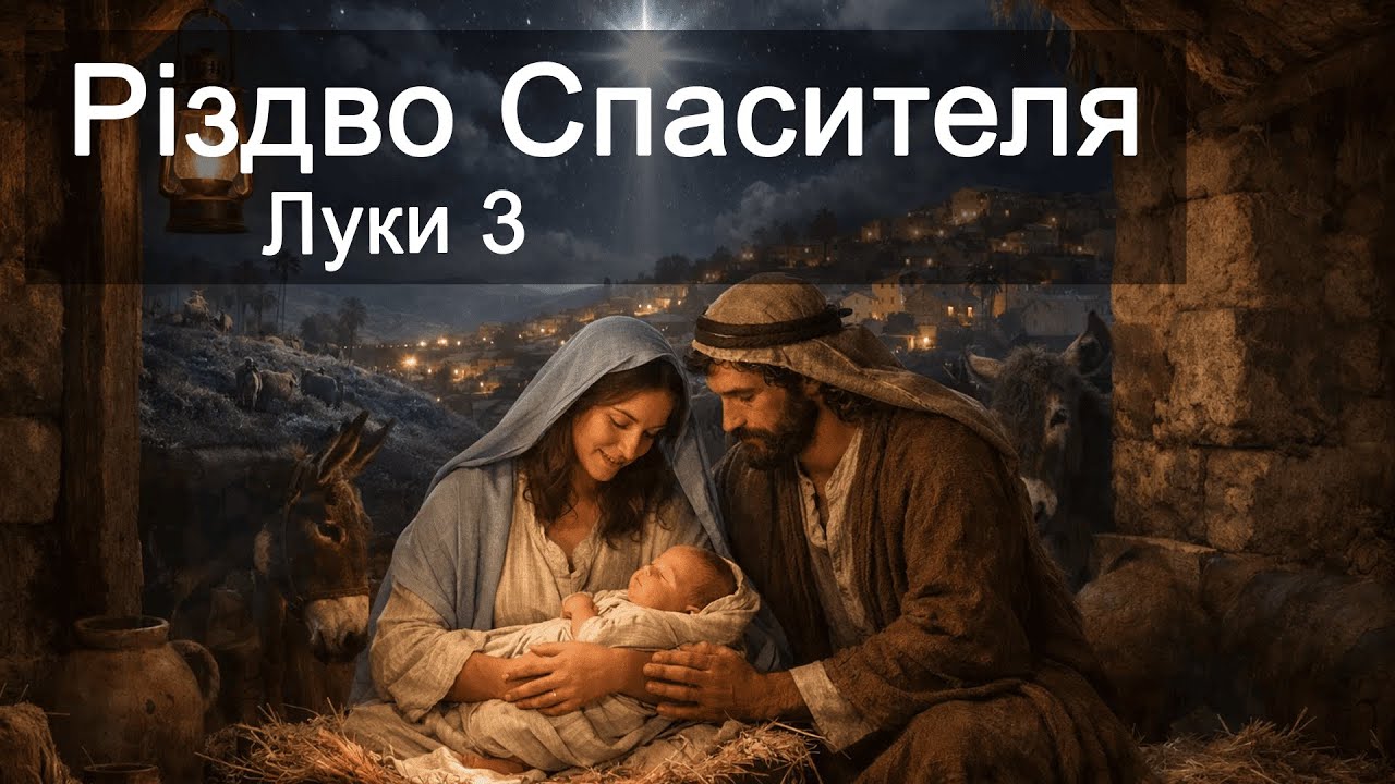 Різдво Спасителя✨| Луки 3 | Ігор Гранатюк 2026р.