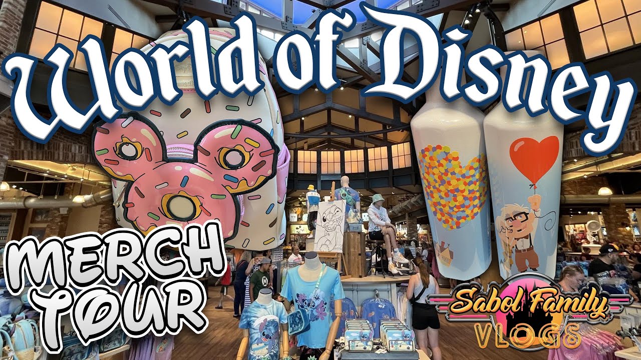 WORLD OF DISNEY NEW MERCHANDISE SHOPPING TOUR | June 2024 Disney Springs ~ Walt Disney World!