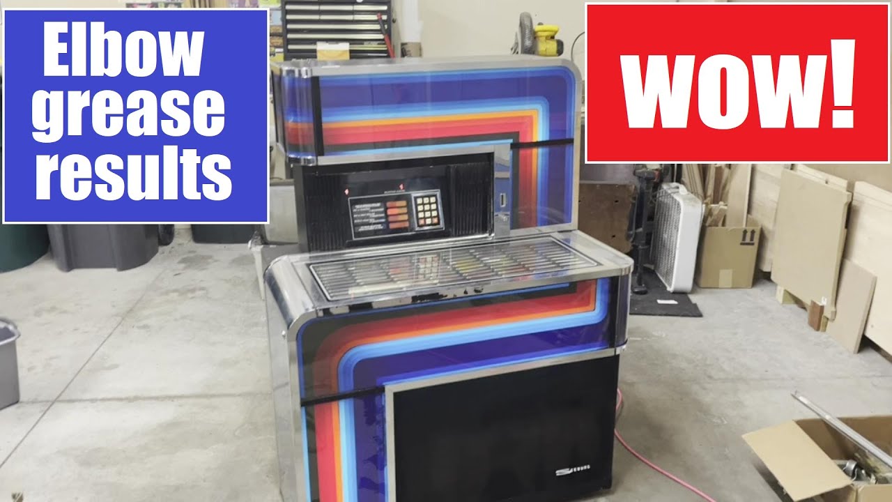 Seeburg 1974 STD160 Vouge - video 3 - cabinet update