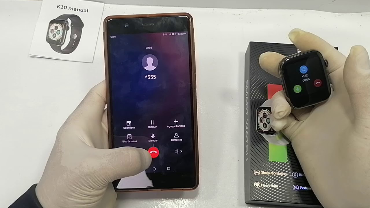 Smartwatch k10 parte 2