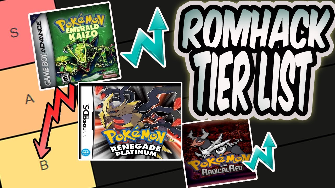 POKEMON RomHack TIER LIST FOR  NUZLOCKES 2022