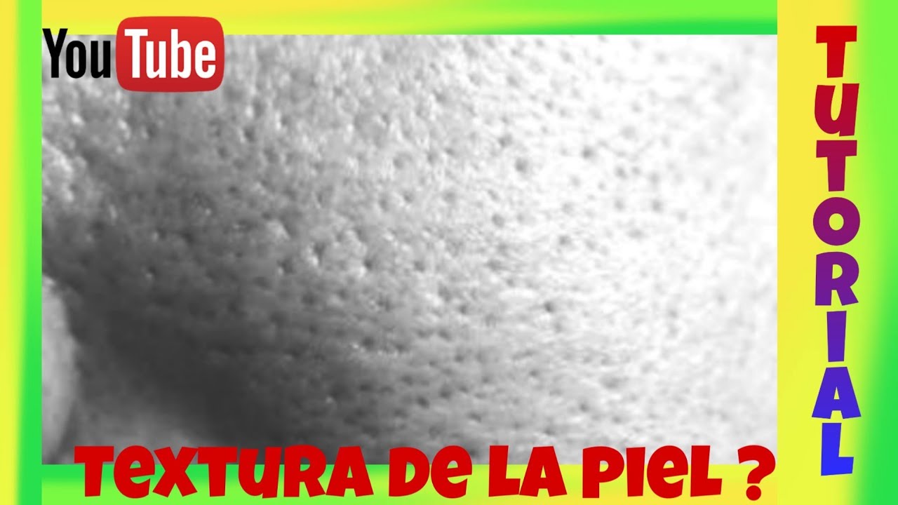 TUTORIAL: Como hacer la textura de la piel realista con lápiz de grafito  paso a paso