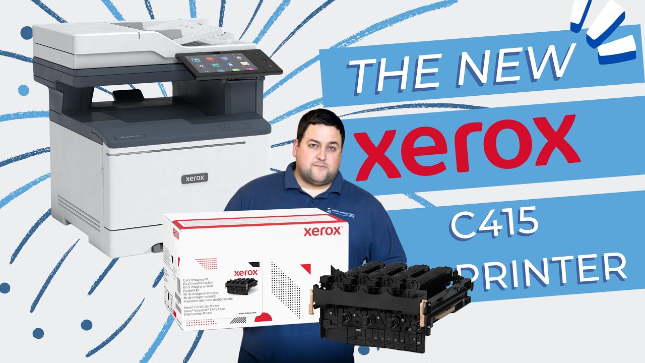 How to replace the color imaging units on your Xerox machine: New C410, C415