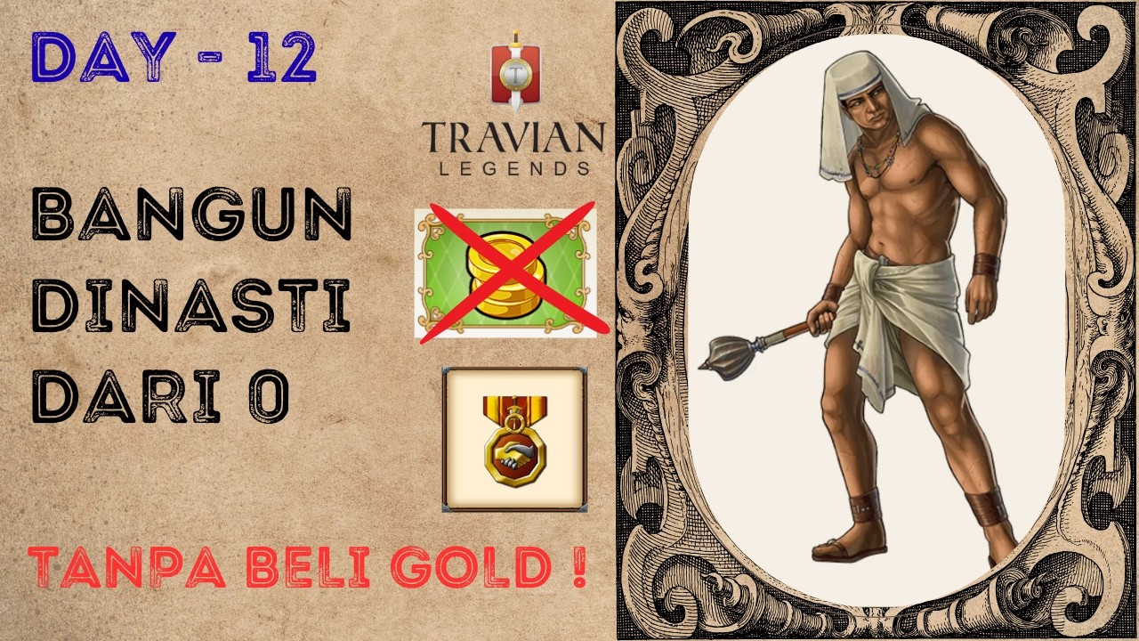 🛡️⚔️ Membangun dinasti dari 0 | Travian Gameplay [INT X2] - DAY 12