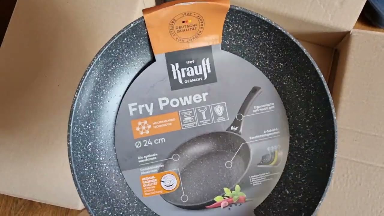 Какие сковородки лучше Как выбрать сковороду Сковорода Fry Power 24 см 25-45-127 Krauff