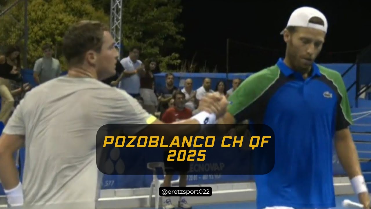 Pozoblanco Challenger 2025 QF: Hugo Grenier [1] vs. Oliver Crawford [8] Extended Highlights